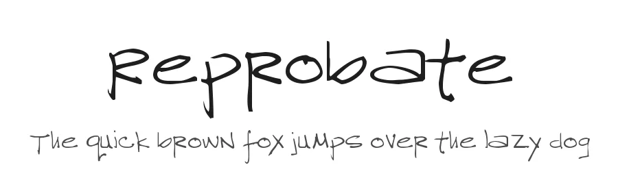 Reprobate by Apostrophic Labs β Script Handwritten Font