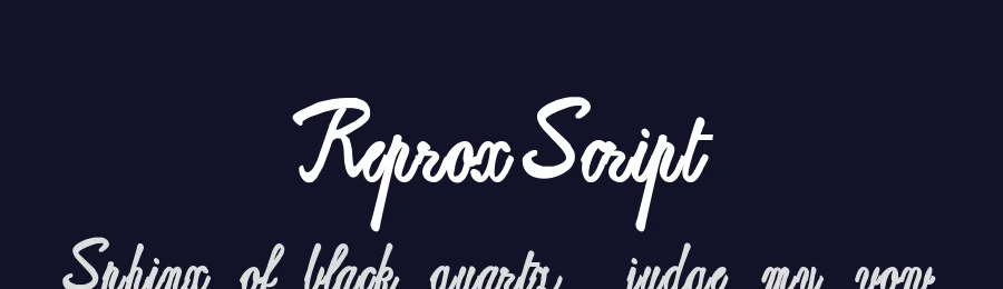 ReproxScript by Intellecta Design — Script Handwritten Font — thumbnail 2