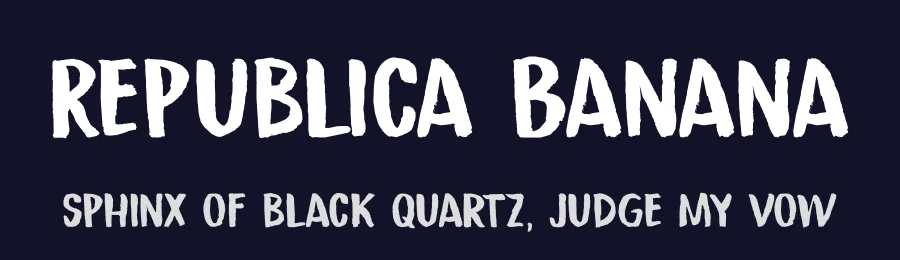Republica Banana by Hanoded — Script Handwritten Font — thumbnail 2