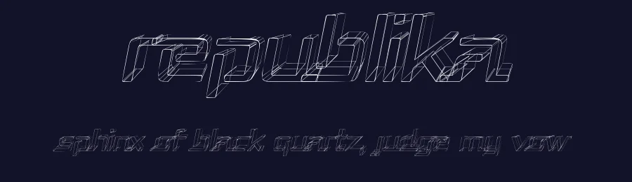 Republika by Apostrophic Labs — Display Font — thumbnail 2