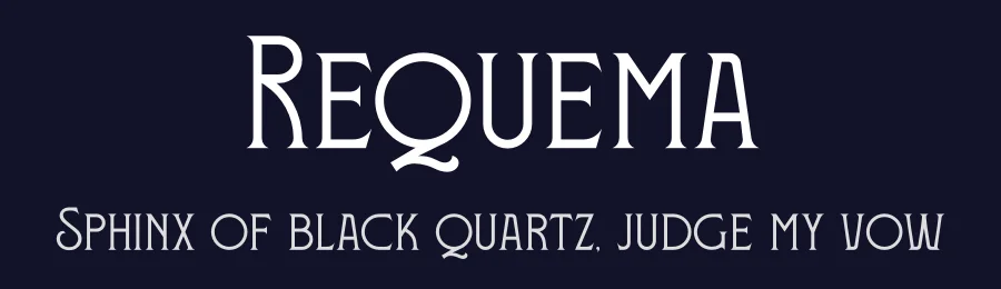 Requema by Storytype Studio — Decorative Font — thumbnail 2
