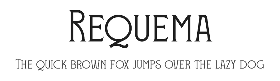 Requema by Storytype Studio — Decorative Font