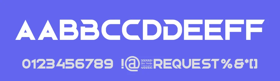 Request by Din Studio — Display Font — thumbnail 3