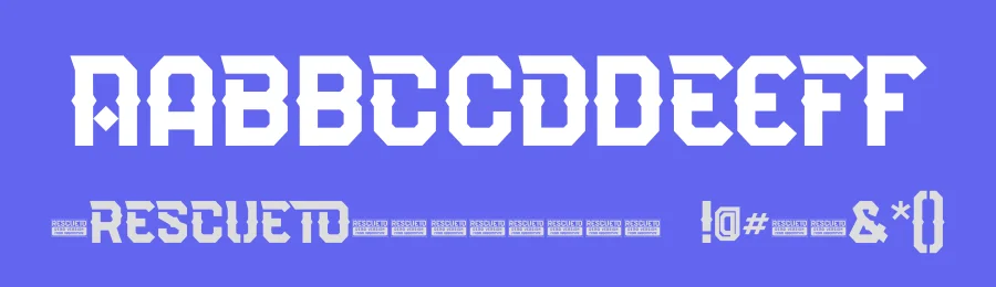 Rescueto by Absonstype Studio — Blackletter Font — thumbnail 3