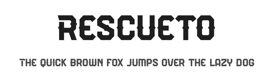 Rescueto by Absonstype Studio — Blackletter Font