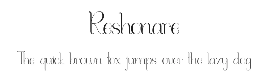 Reshonare