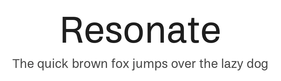 Resonate