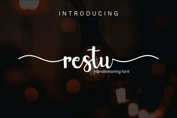 Restu Font by Pidco.art β Script Handwritten Font