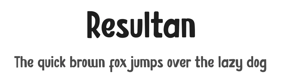 Resultan