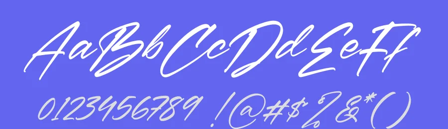 Rethaster by Perspectype Studio - Letterena.com — Script Handwritten Font — thumbnail 3