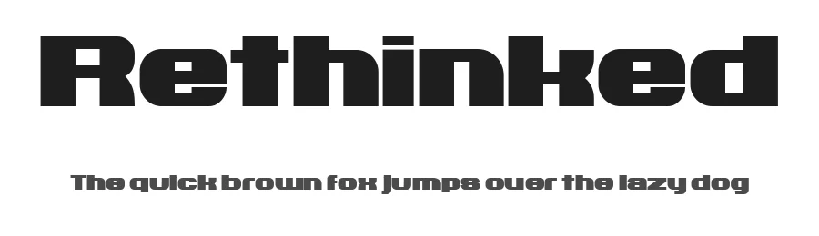 Rethinked