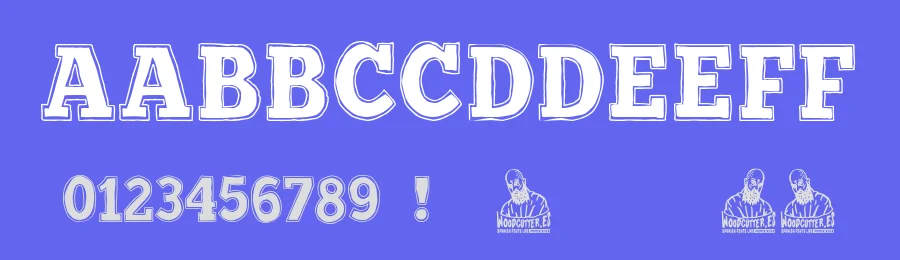 Retro Boulevard by Woodcutter — Decorative Font — thumbnail 3