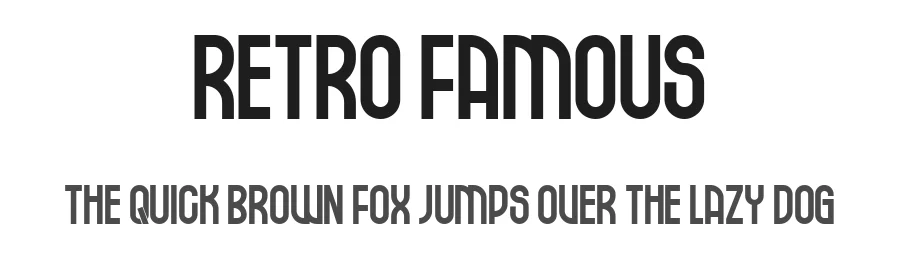 Retro Famous
