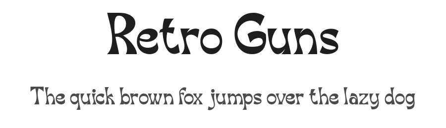 Retro Guns