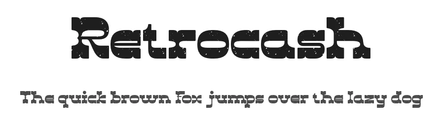 Retrocash by LetterStock Std — Decorative Font
