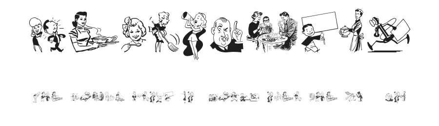 Retrodings by Intellecta Design — Dingbats Font