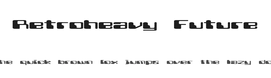 Retroheavy Future by Cyclone Graphics — Display Font
