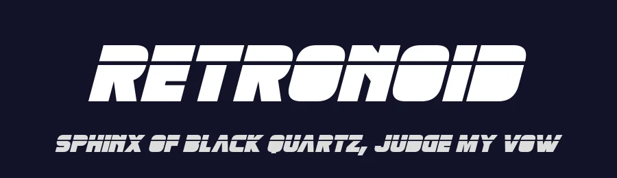 Retronoid by Hawtpixel — Display Font — thumbnail 2