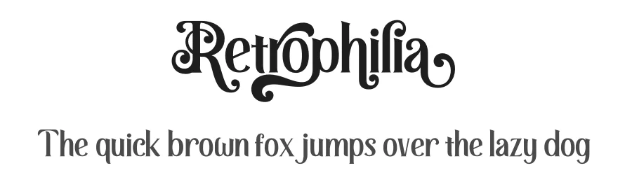 Retrophilia by www.movefont .com — Decorative Font