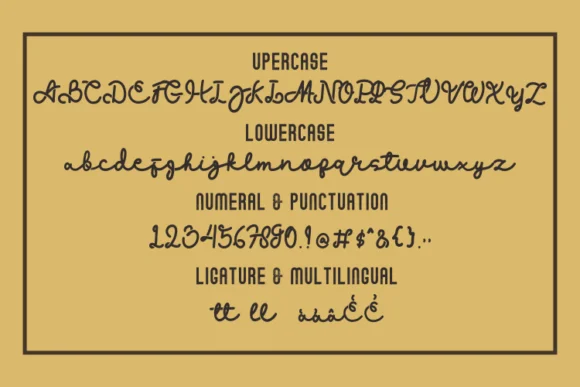Retropia Duo Font by Hasana Store — Script Handwritten Font — thumbnail 4