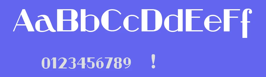 Retrospective by Vladimir Nikolic — Decorative Font — thumbnail 3