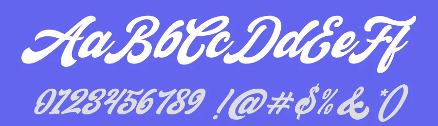 Retrow Mentho by Kong Font — Script Handwritten Font — thumbnail 3
