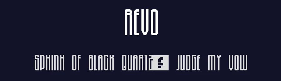 Revo by Revezvez — Decorative Font — thumbnail 2
