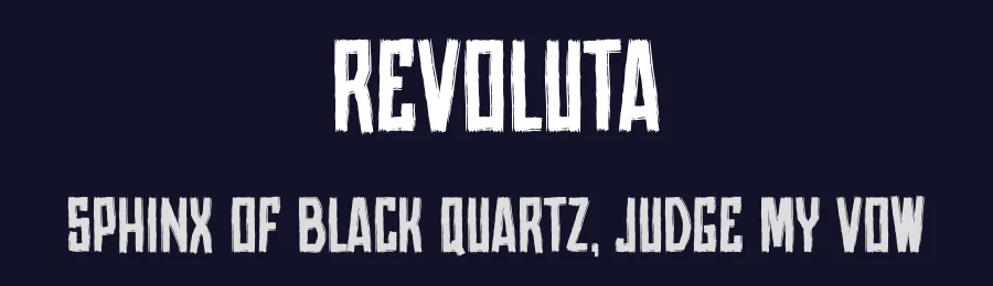 Revoluta by Gassstype — Script Handwritten Font — thumbnail 2