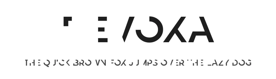 Revoxa by Almarkhatype β Sans Serif Font