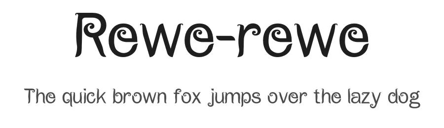 Rewe-rewe