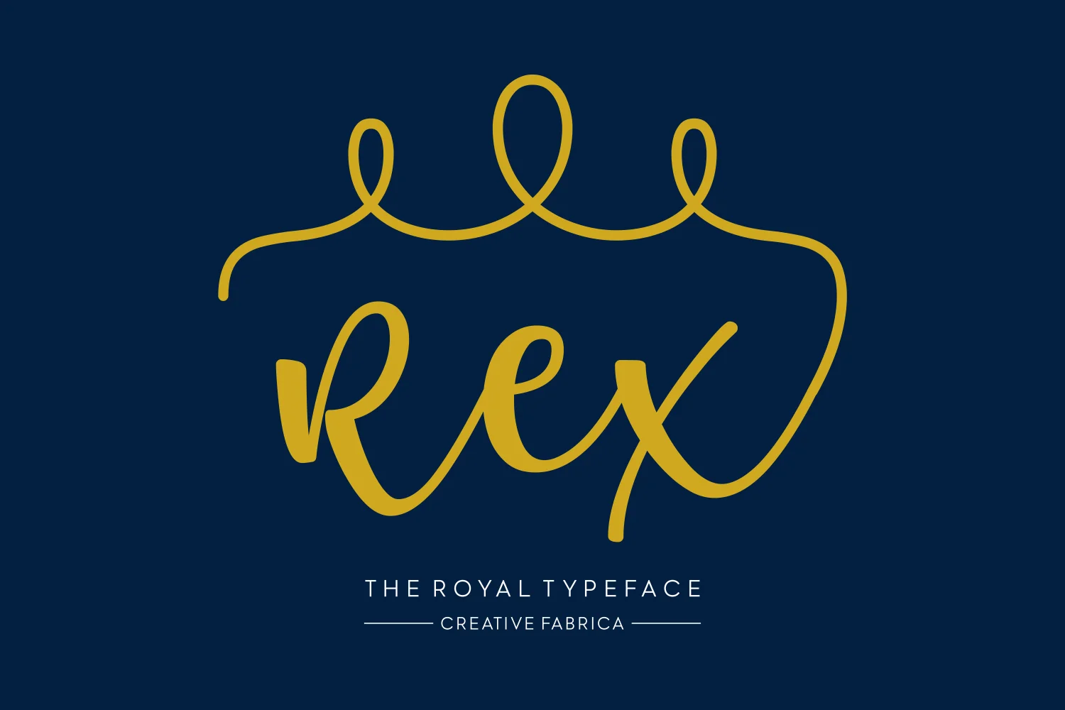 Rex Font by Creative Fabrica Fonts β Script Handwritten Font
