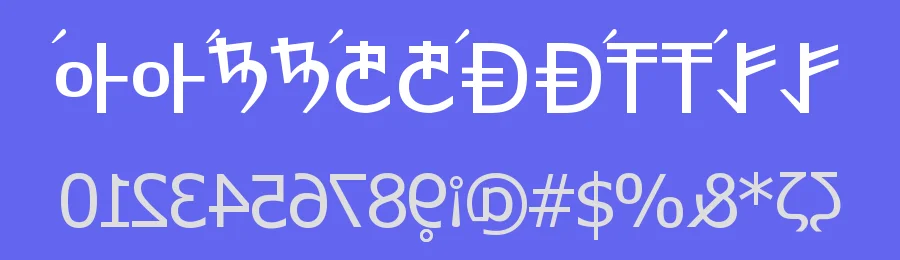 Rex Revol by Rex Revol (^_^) — Dingbats Font — thumbnail 3