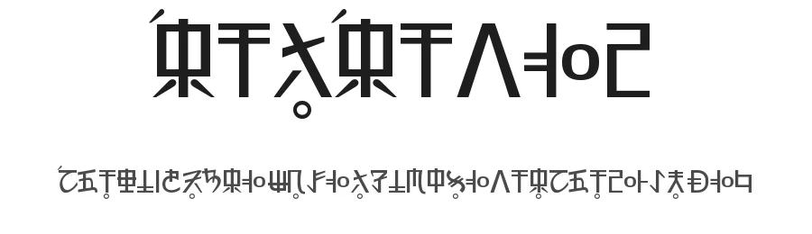 Rex Revol by Rex Revol (^_^) — Dingbats Font