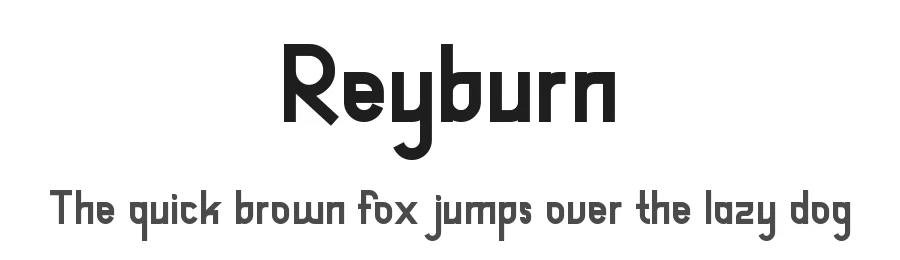 Reyburn by Edric Studio — Sans Serif Font