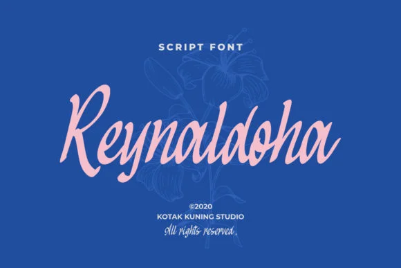 Reynaldoha Font by Kotak Kuning Studio — Script Handwritten Font