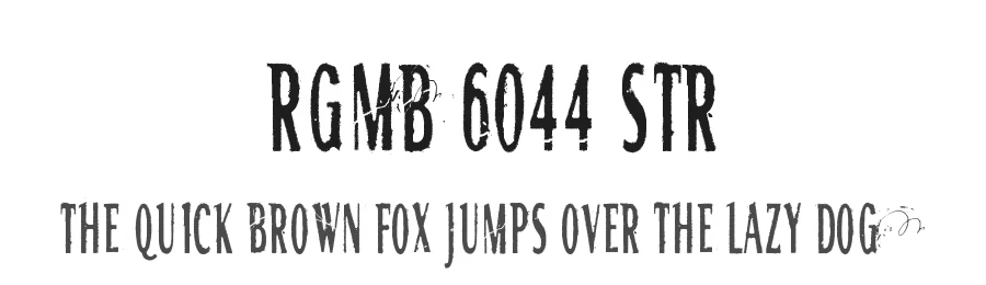 RGMB 6044 Str