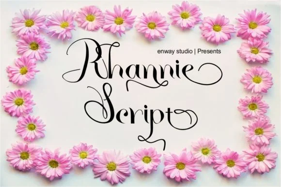Rhannie Font by enway — Script Handwritten Font