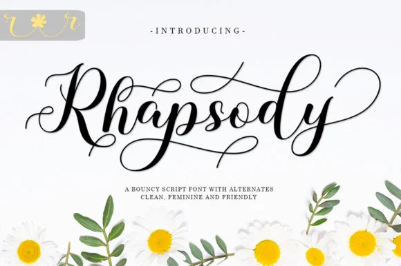 Rhapsody Font by rotterlabstudio by rotterlabstudio — Script Handwritten Font