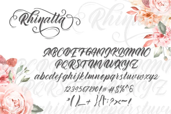 Rhinatta Font by Debut Studio — Script Handwritten Font — thumbnail 4