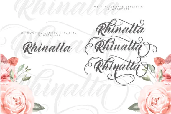 Rhinatta Font by Debut Studio — Script Handwritten Font — thumbnail 5