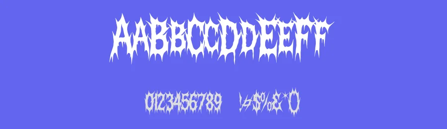 Rhine Infection by Muhammad Yafinuha — Blackletter Font — thumbnail 3