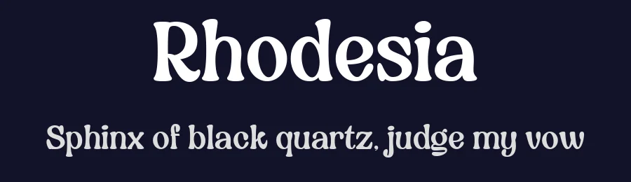 Rhodesia by Get Studio — Decorative Font — thumbnail 2