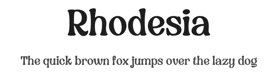 Rhodesia by Get Studio — Decorative Font