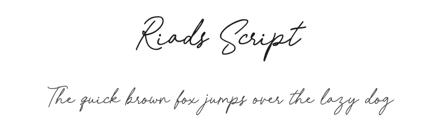 Riads Script