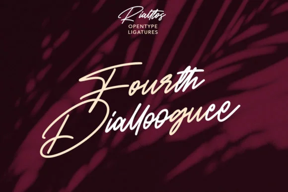 Rialltos Font by Maulana Creative — Script Handwritten Font — thumbnail 9