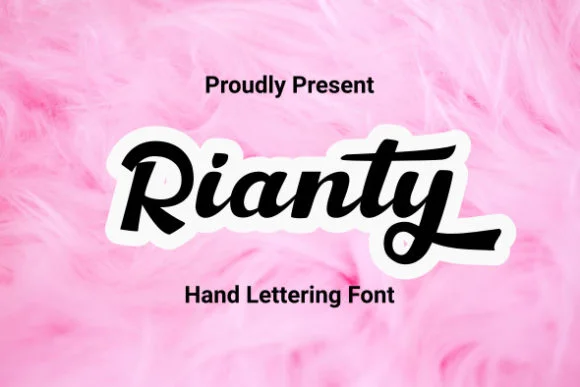 Rianty Font by Rissyletter Studio — Script Handwritten Font