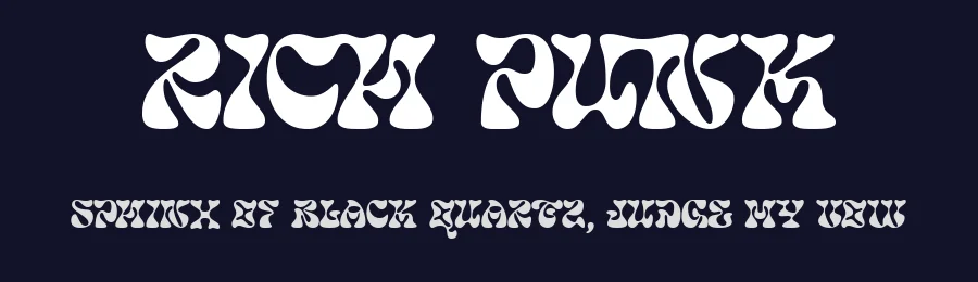 Rich Punk by Prioritype Co — Decorative Font — thumbnail 2