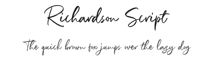 Richardson Script