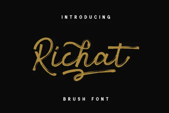 Richat Font by GFRcreative — Script Handwritten Font