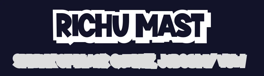 Richu Mast by Mabhal Studio — Decorative Font — thumbnail 2